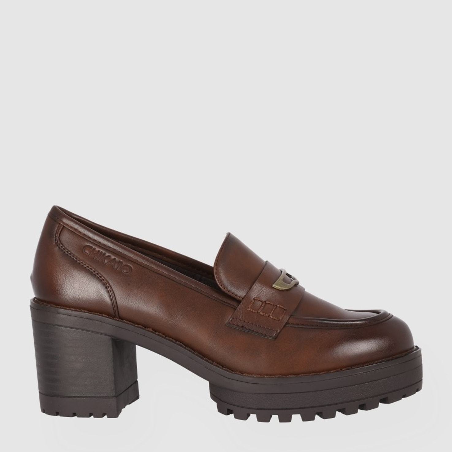Zapatos - Marron - Tacón: 6 cm
