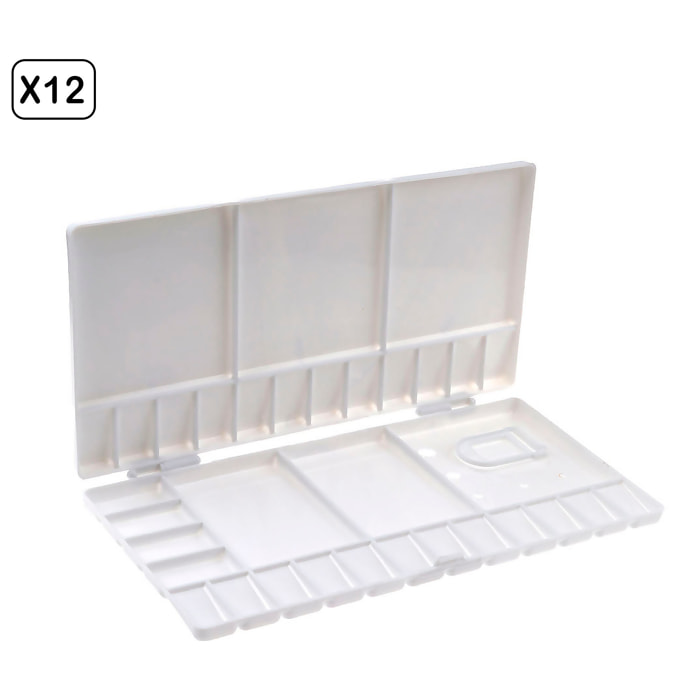 Pack 12 Uds. PALETA DESPLEGABLE 26 x 13 cm