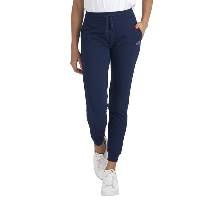 Pantalón polar de entrenamiento para mujer con puño