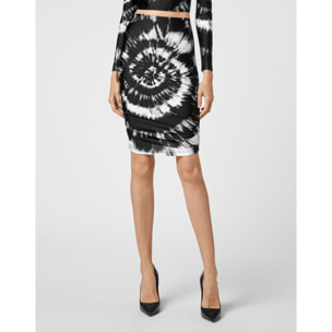 PHILIPP PLEIN Falda corta TIE DYE