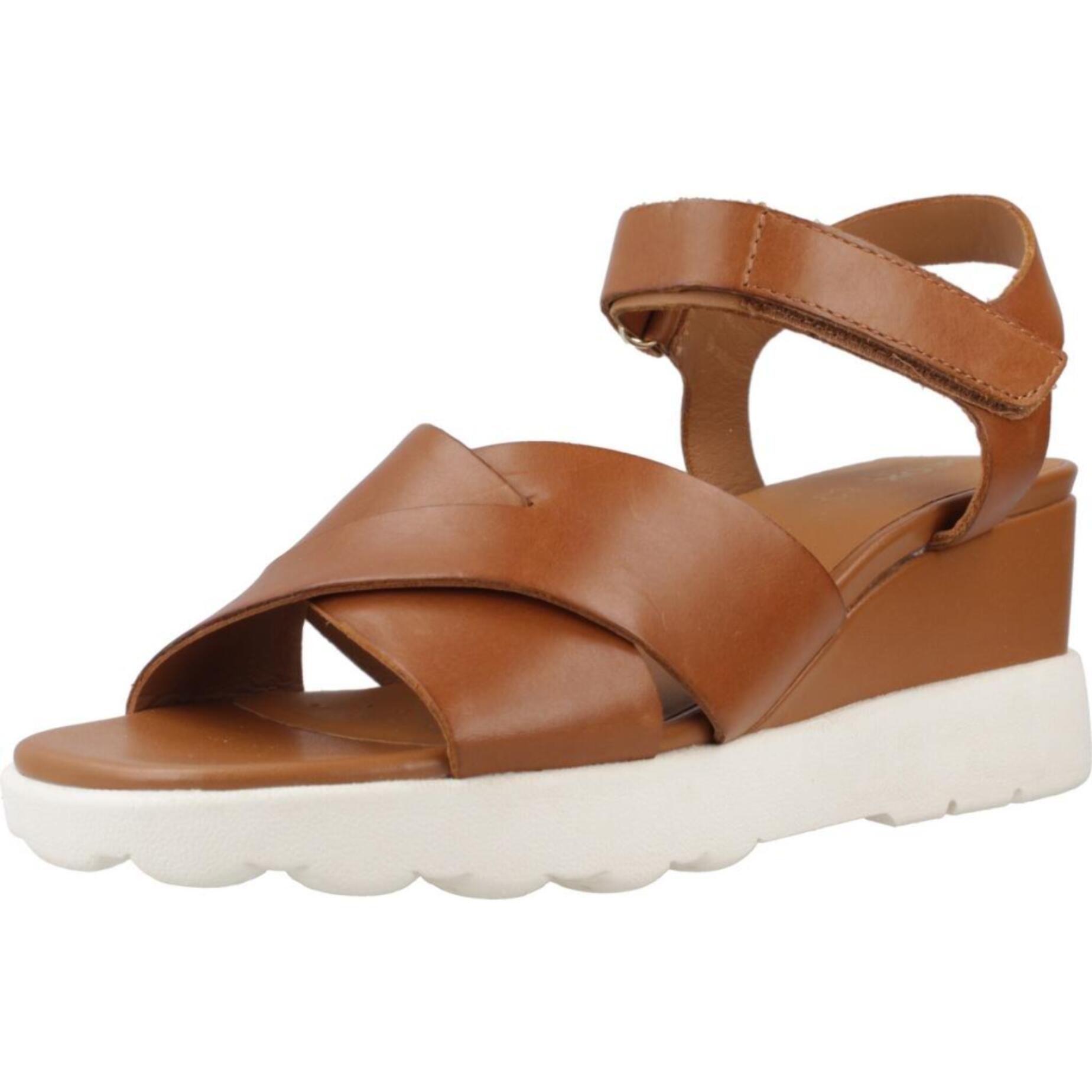 Sandalias Mujer de la marca GEOX  modelo D SPHERICA EC6 MARRON