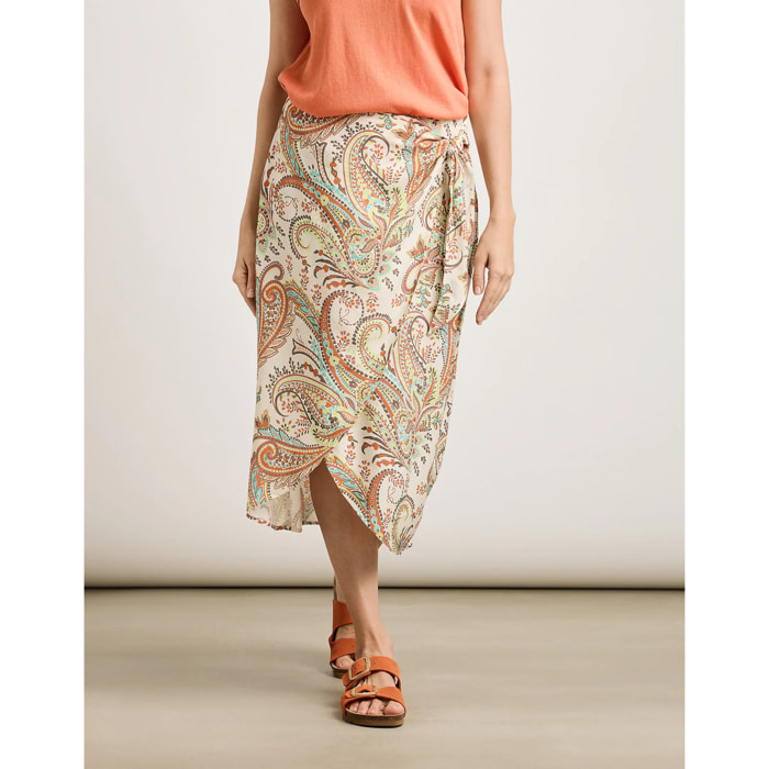 Falda Midi Multicolor - Grilix