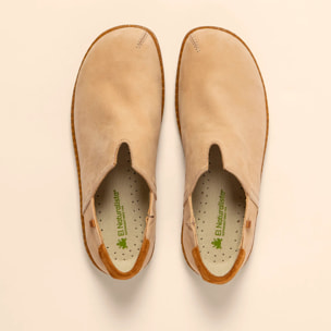 Zapatos N275 NOBUCK LAVADO CREAM/EL VIAJERO color Cream