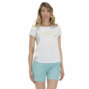 Camiseta mujer Always summer Silence Work