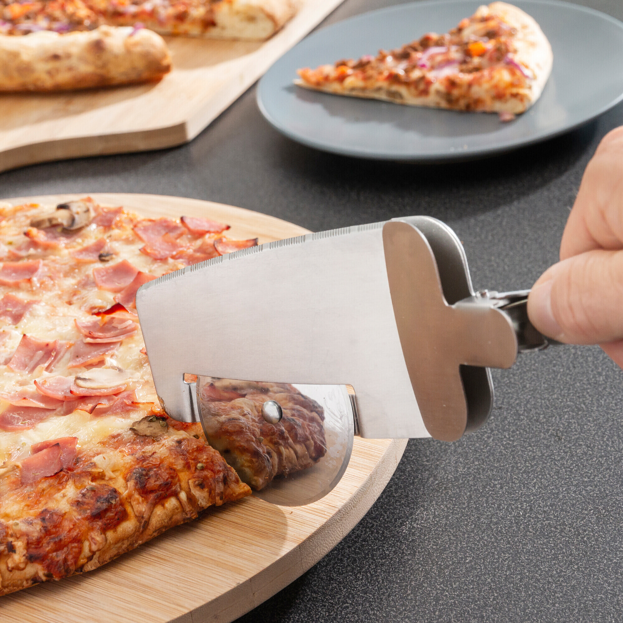 Tagliapizza 4 in 1 Nice Slice - 28x4x9 cm