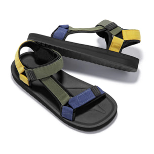 Sandalias de Hombre Forest Neo Khaki / Negro D.Franklin