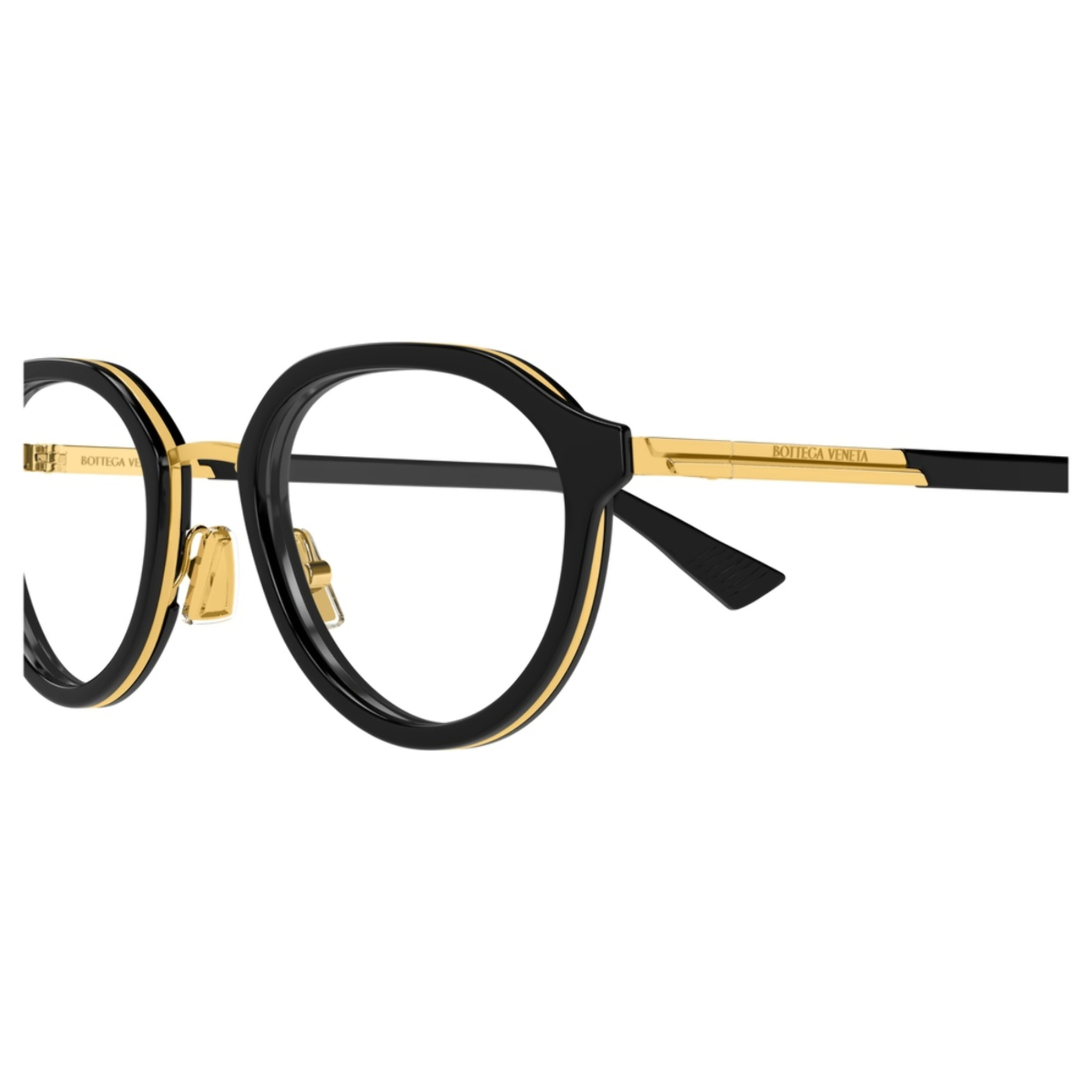 Gafas de Vista Bottega Veneta BV1375O-001 de Acetato Hombre 50 mm