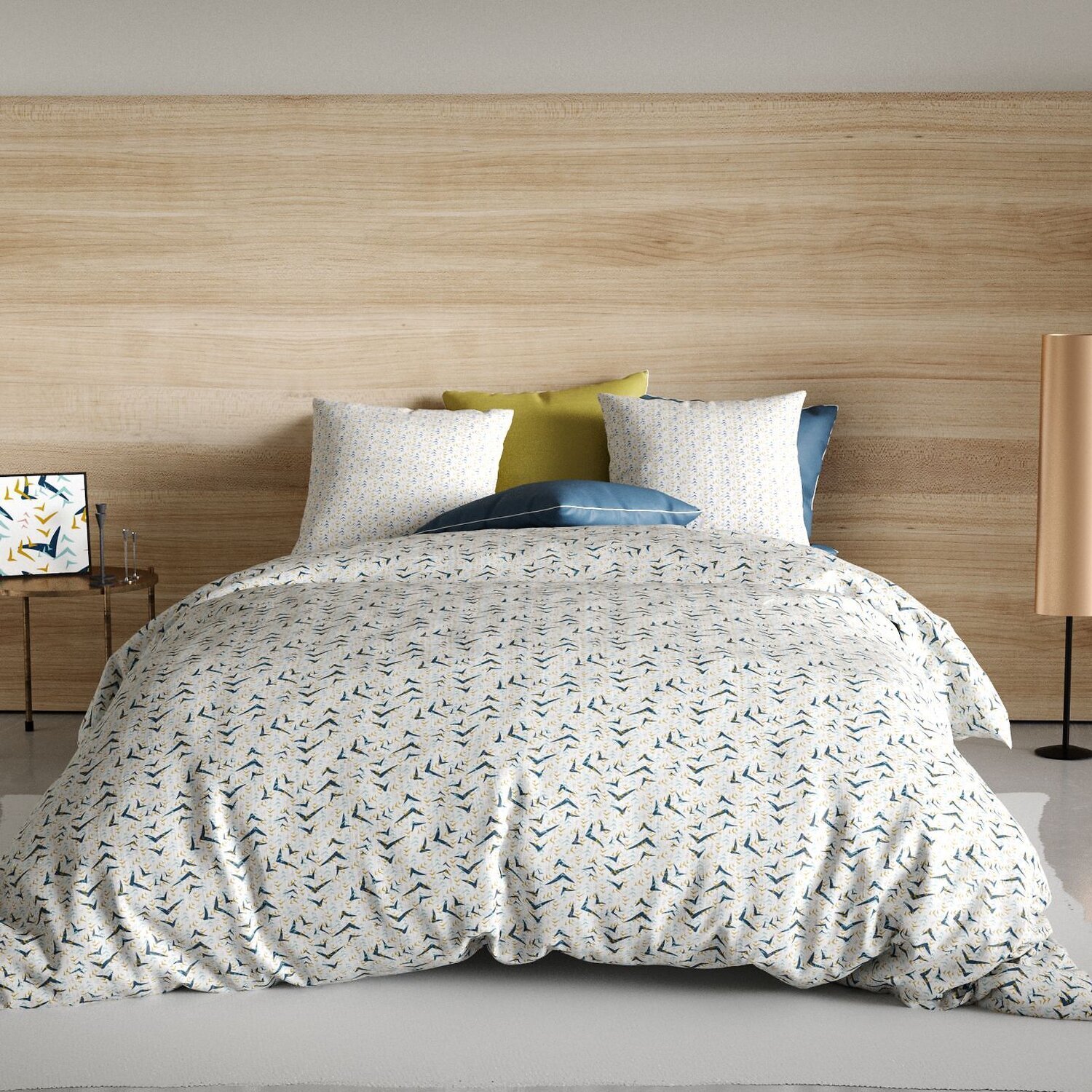 Parure de lit adulte avec housse + taies vita