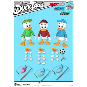 Duck Tales Huey Dewey Louie Dah Action Figura Beast Kingdom