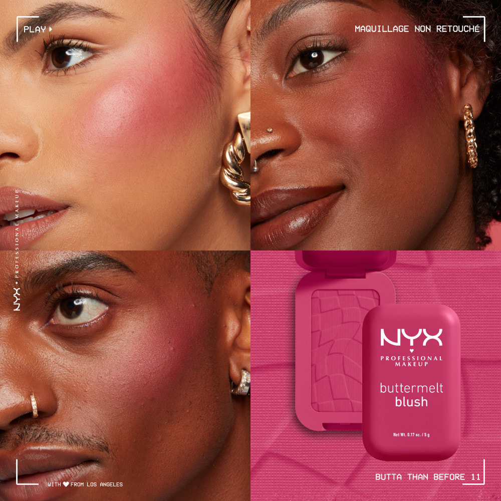 NYX Professional Makeup Buttermelt Blush Blush BUTTA THAN BEFORE