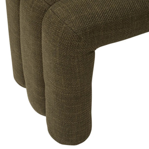 Banc Sisco vert Kaki 102x42cm