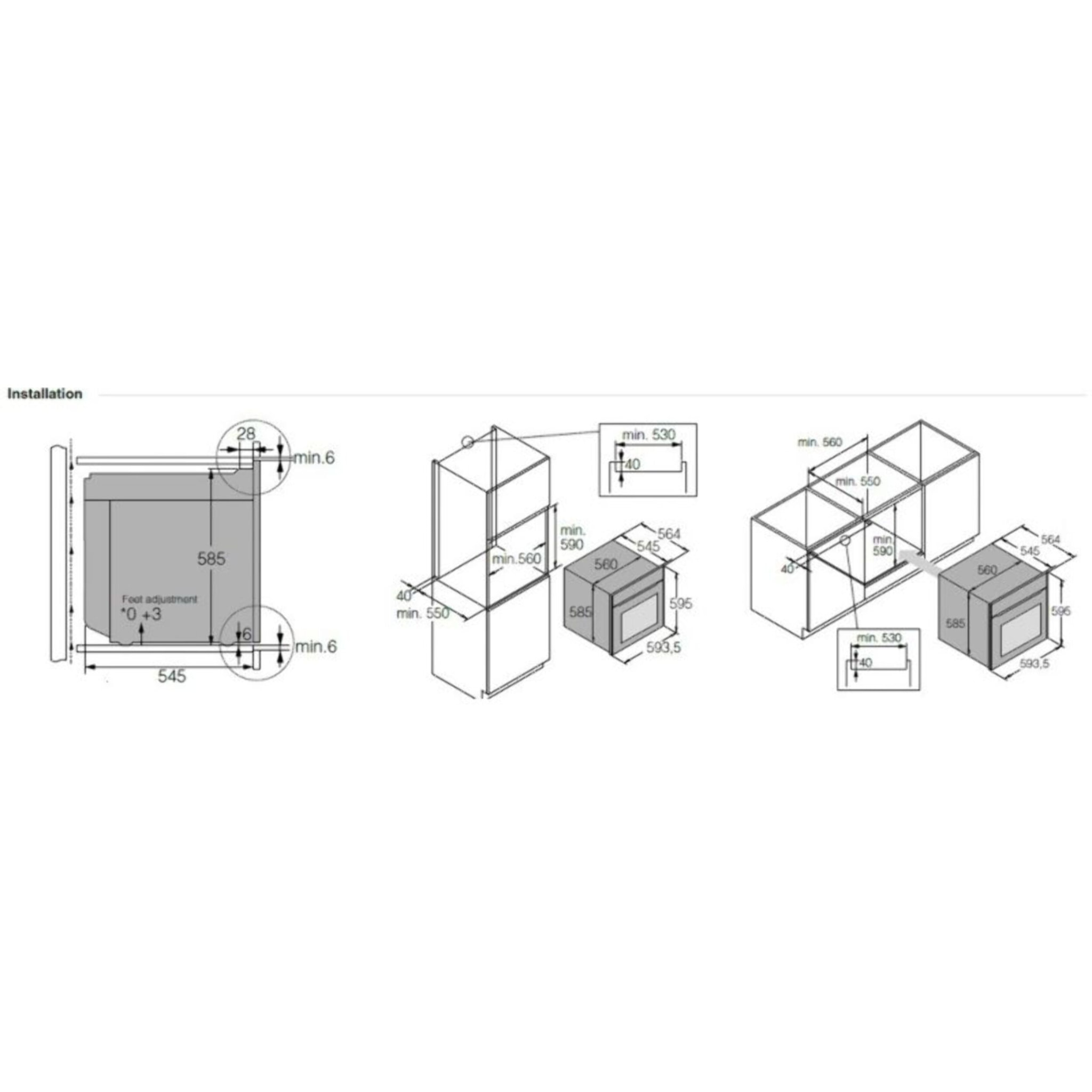 Four Combi ASKO OCS56BGH