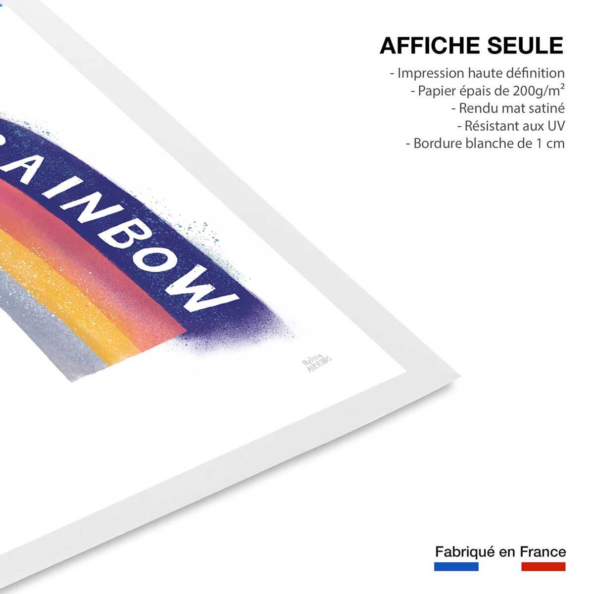 Affiche Look For the Rainbow Affiche seule