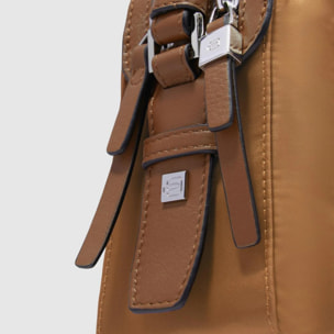 Piquadro Tracolla modello camera case in tessuto riciclato e pelle