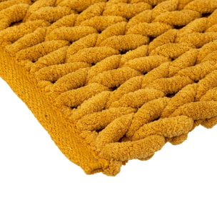 Tapis de bain 50x75 cm Jaune moutarde Colorama