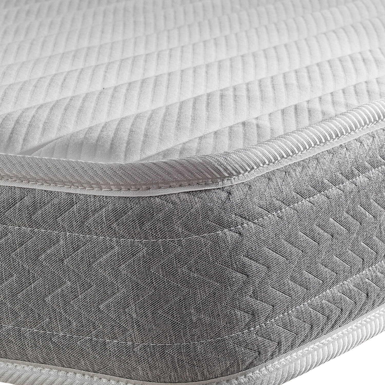 Colchón Espuma HR y Visco | 16cm de altura | Firmeza Alta | Para niños | Antiácaros | Apple