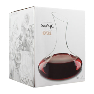 Carafe à décanter 1,1L en verre REVERIE