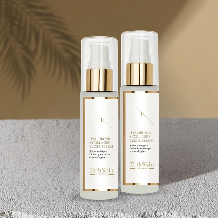 2x Suero de ácido hialurónico y colágeno - 60 ml