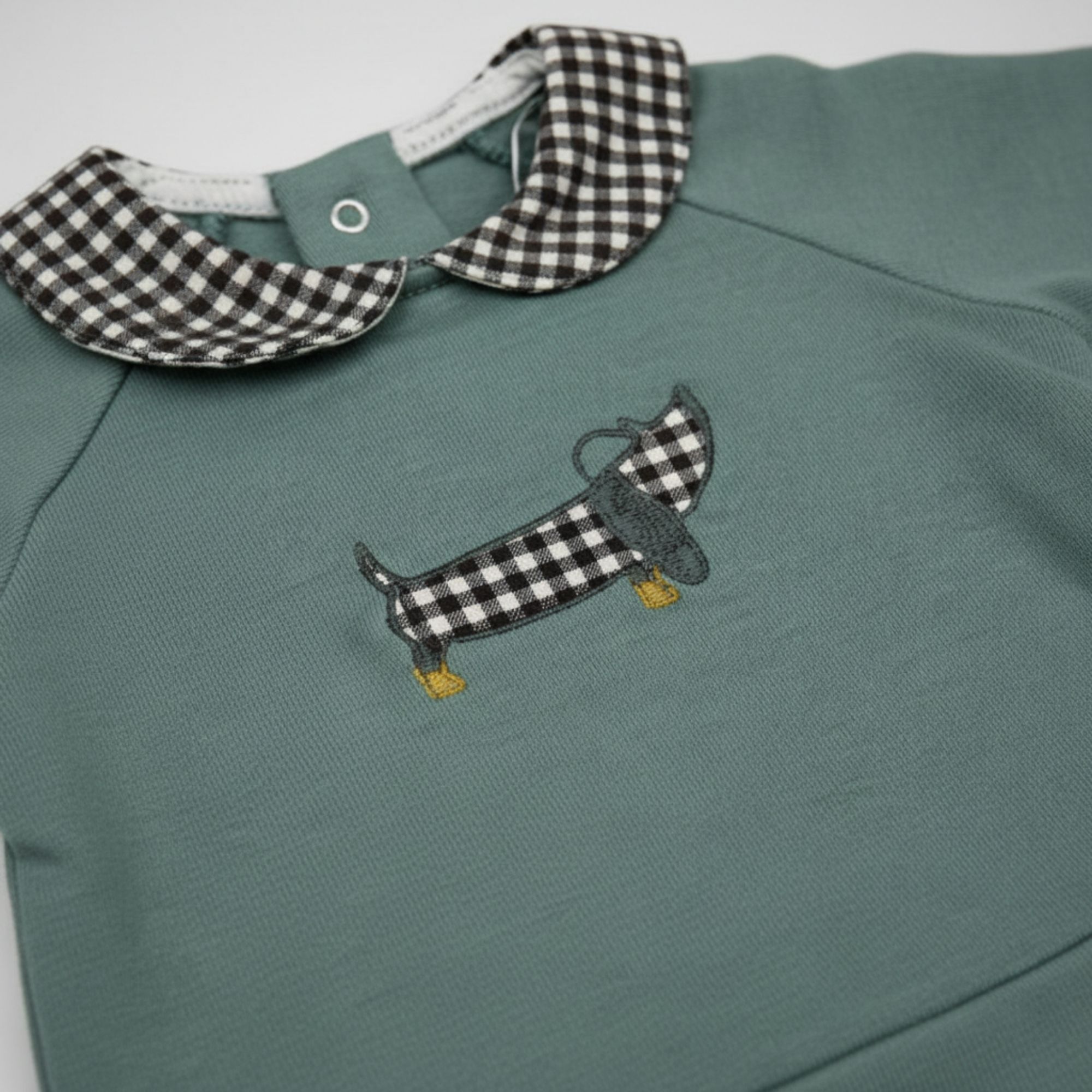 Conjunto Ranita Niño Felpa Floresta