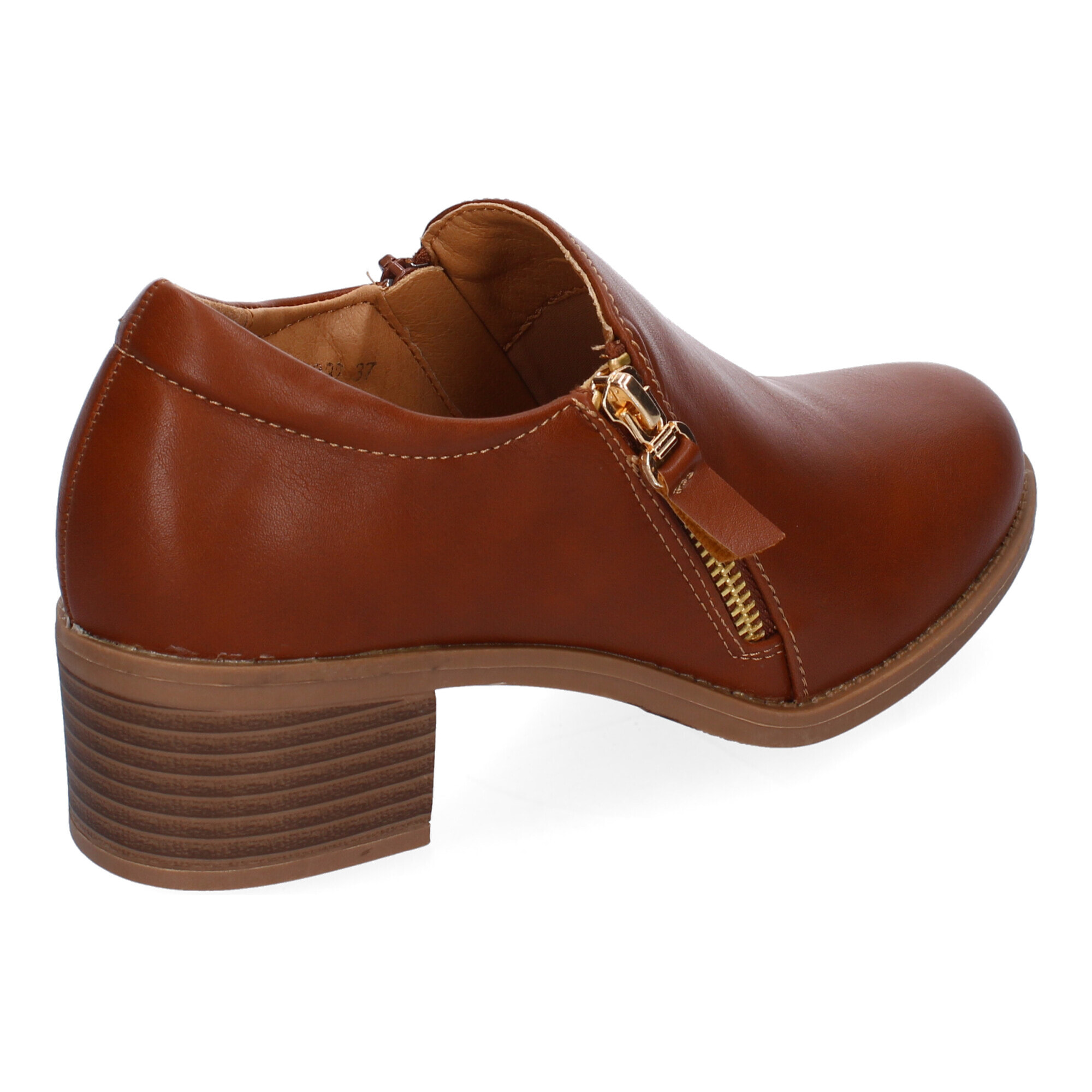 Zapato Abotinado de Mujer, Comodos y Elegantes, Puntera Redonda