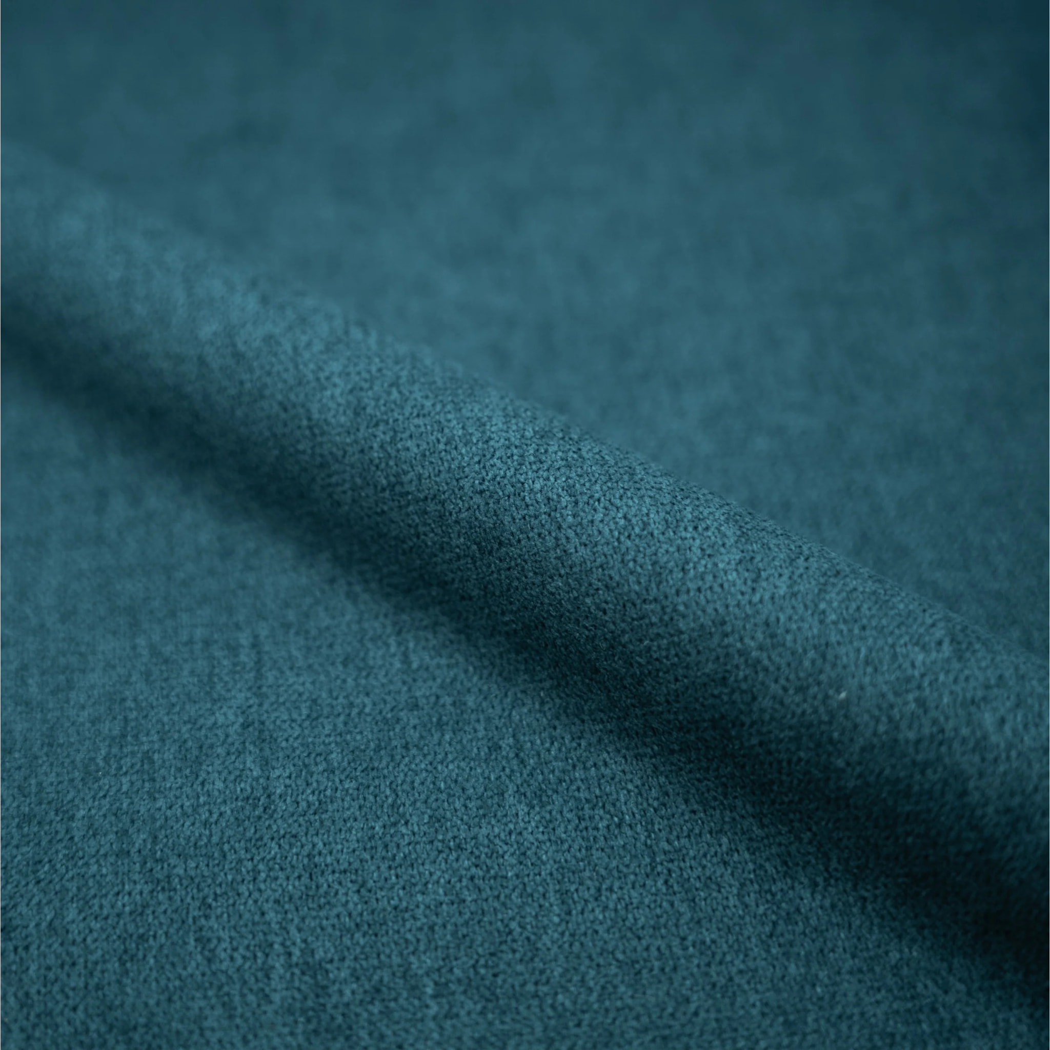 Lot de 2 chaises pour îlot central en tissu bleu canard 65 cm - Alba