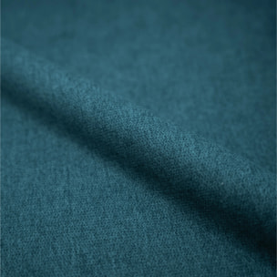 Lot de 2 chaises pour îlot central en tissu bleu canard 65 cm - Alba