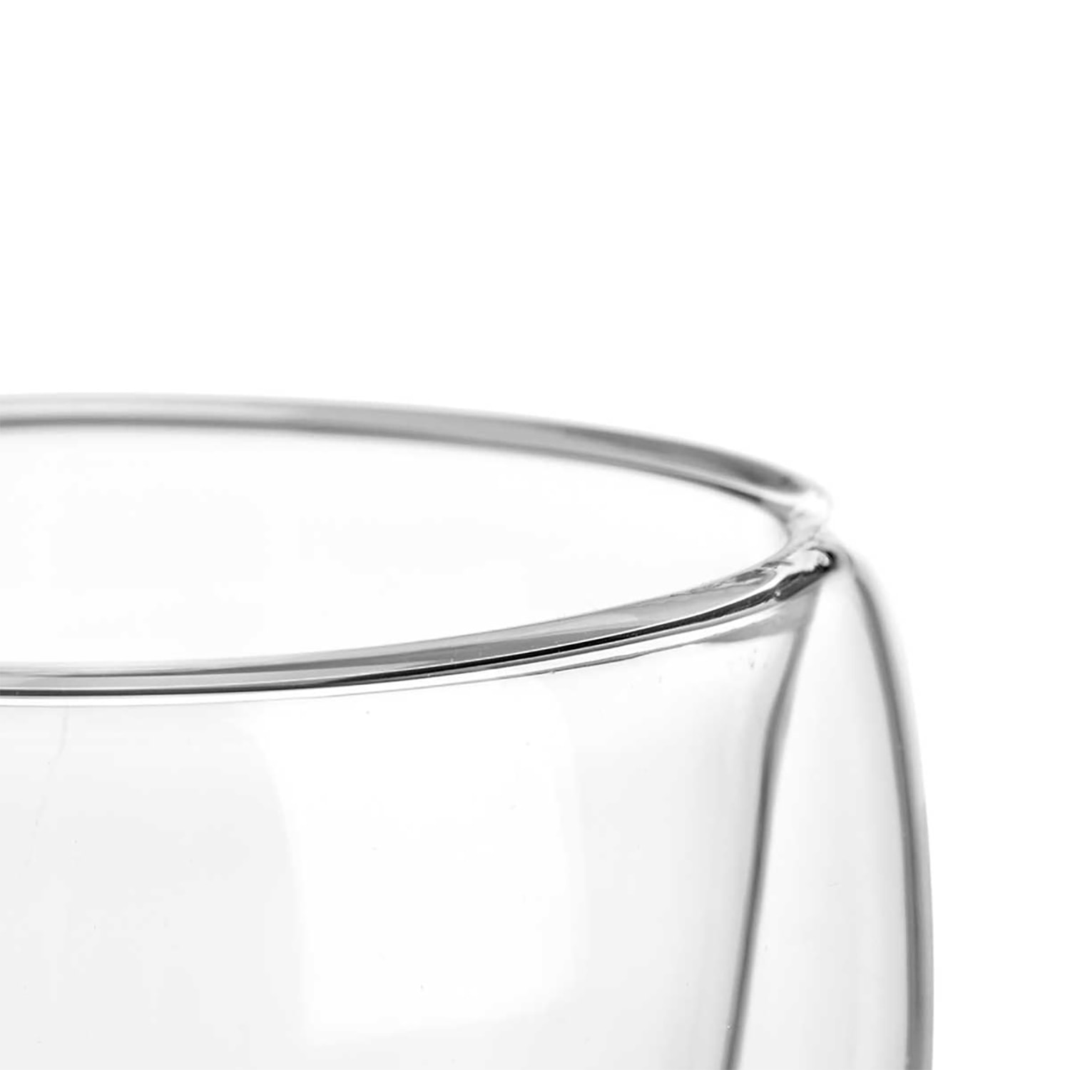 CONFEZIONE DA 6 BICCHIERI CAFFÈ BOROSILICATO DOPPIA PARETE 100 ML