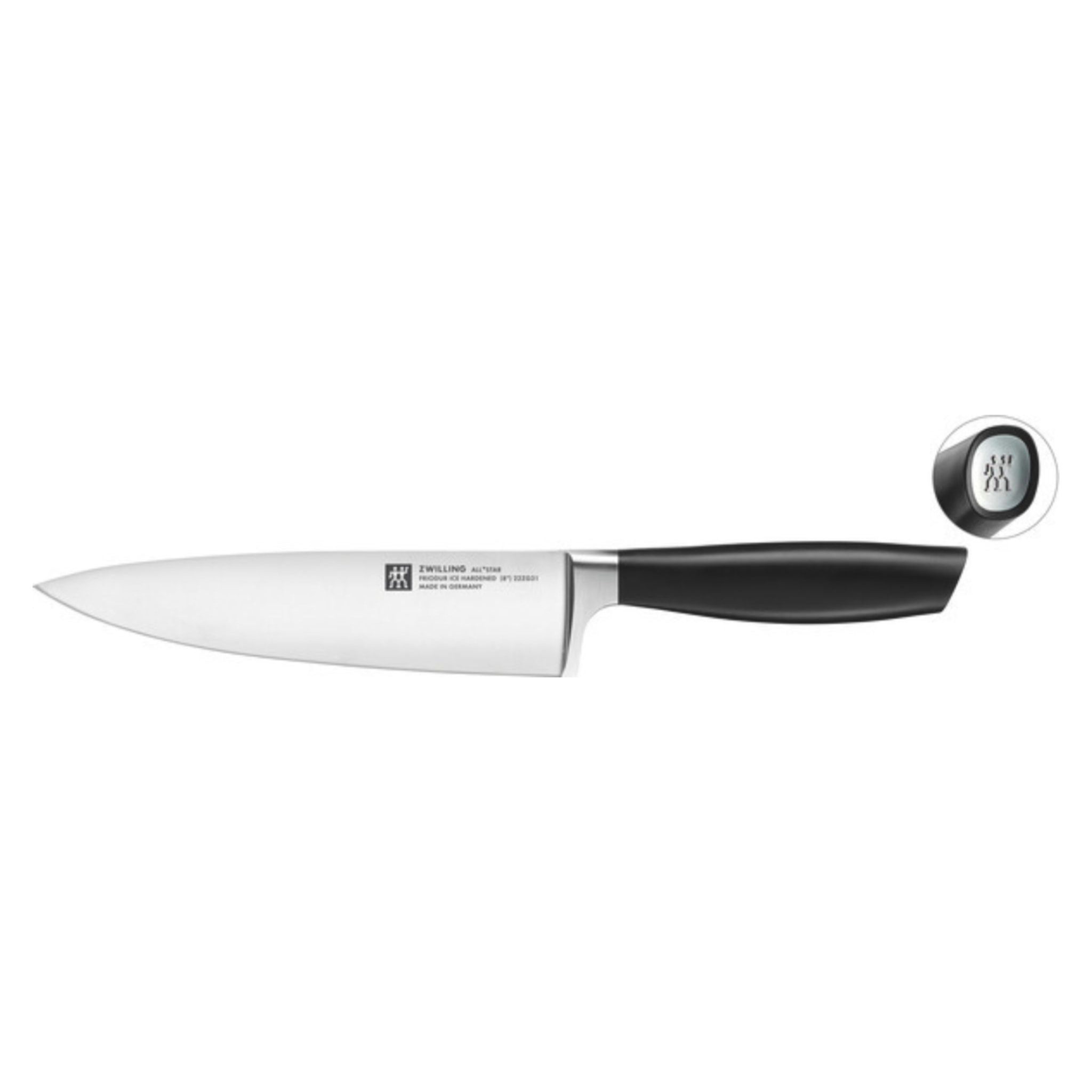 Set de couteaux 3-pcs, Argent