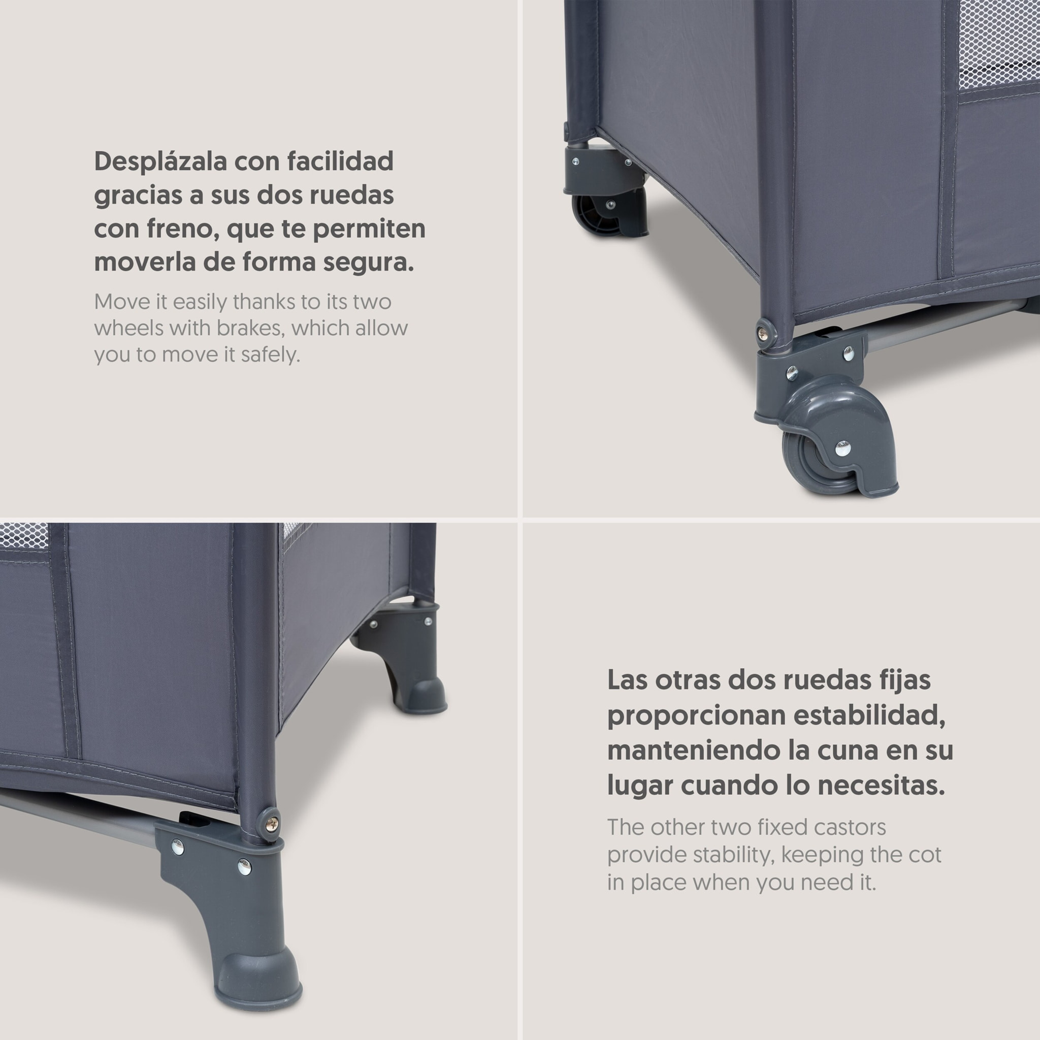 Cuna de Viaje Plegable