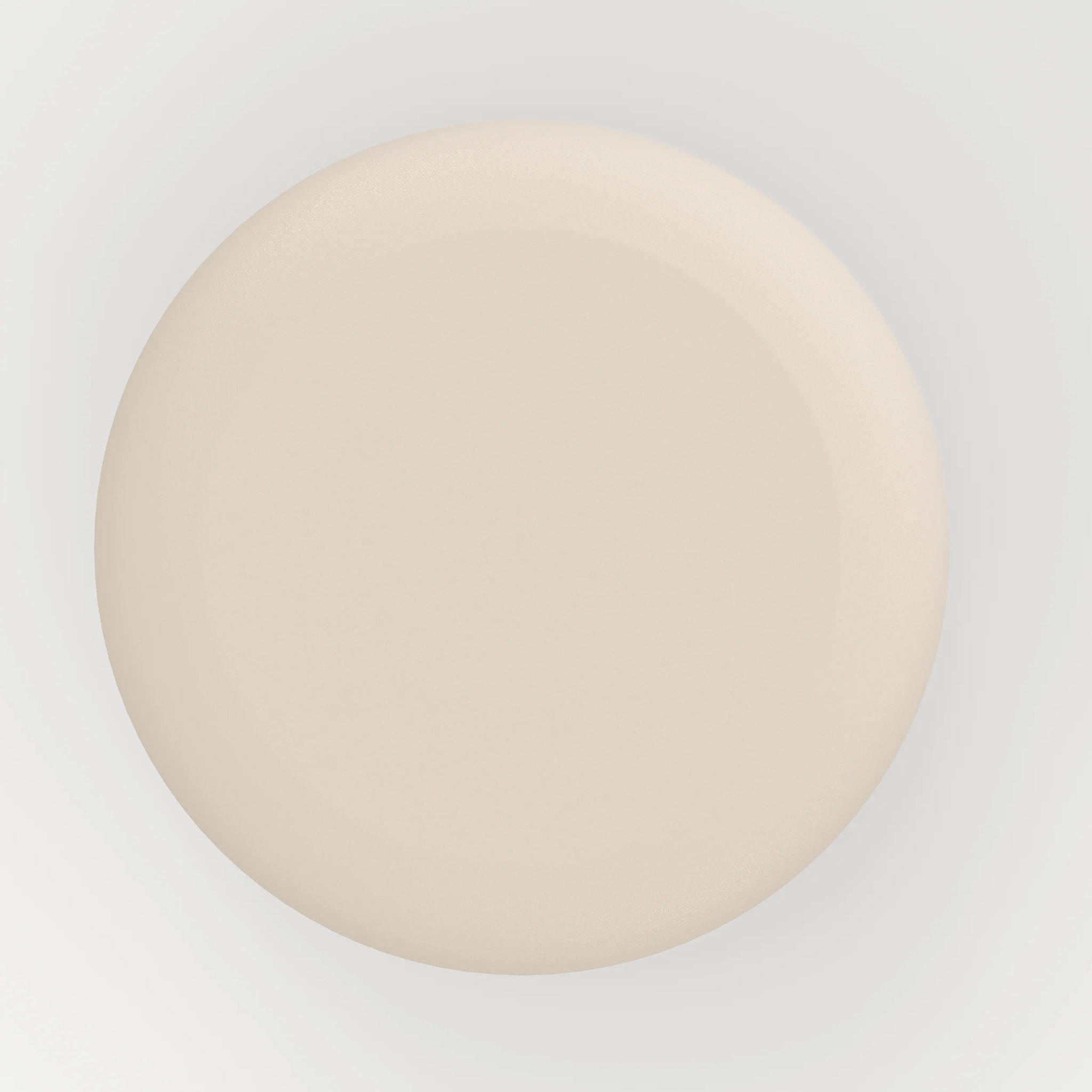 Tabouret rond en métal gris H41 cm - Félicie