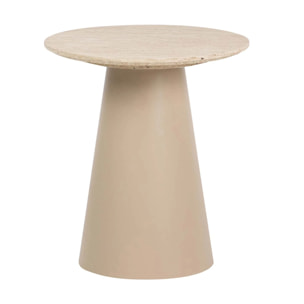 Mesa De Centro Mdf Marron 45x45x50 Cm