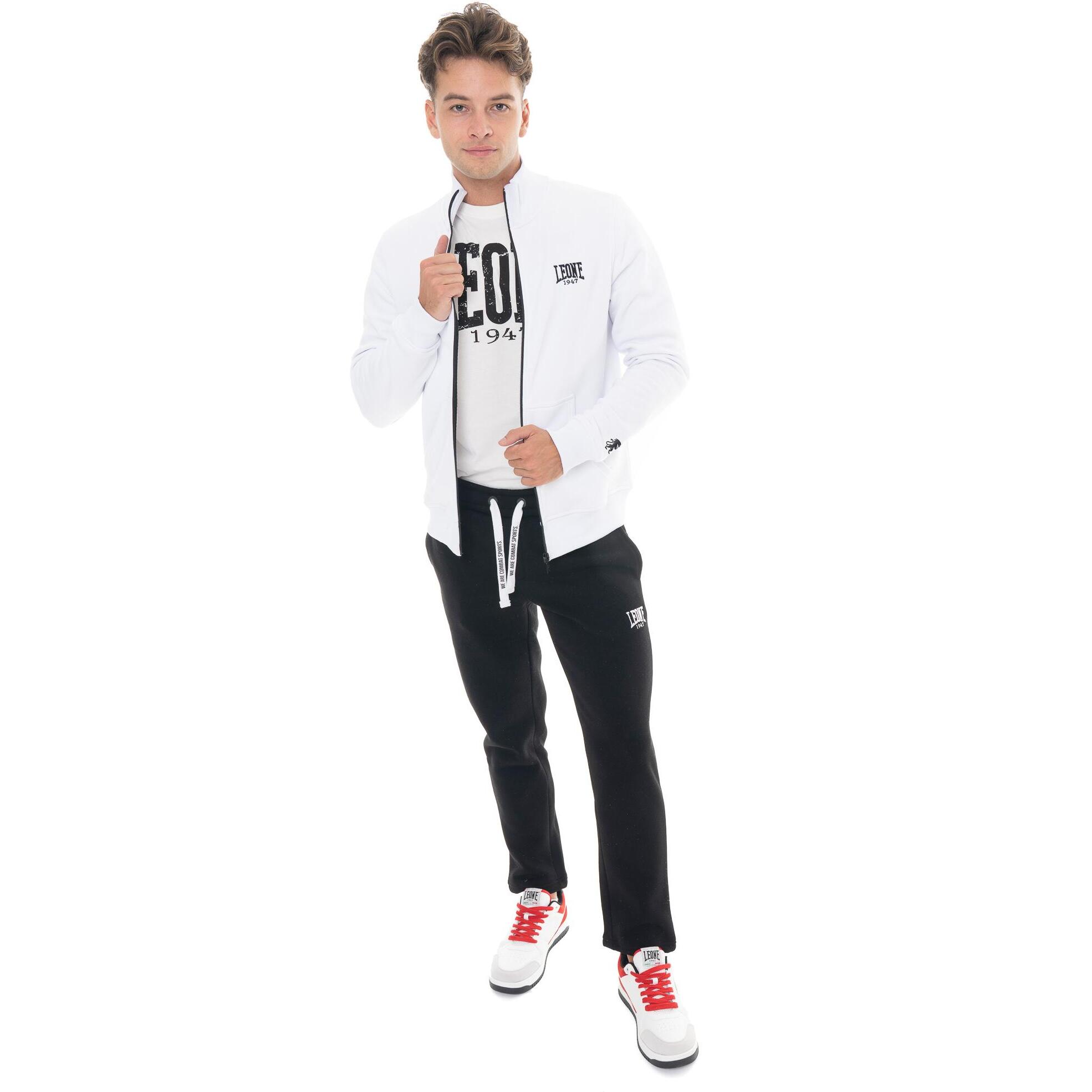 Tuta invernale uomo collo alto e zip, logo piccolo Leone 1947 Soft Basic