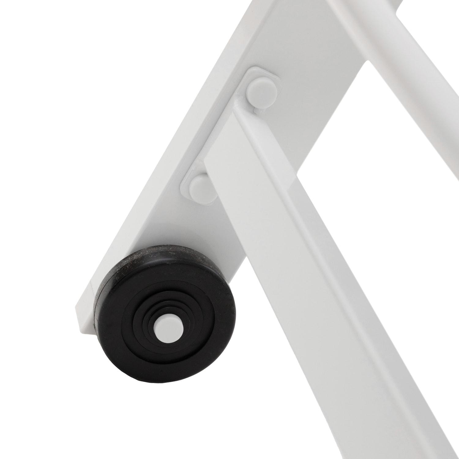 Lot de 2 bains de soleil BARBADOS en textilène taupe - aluminium blanc