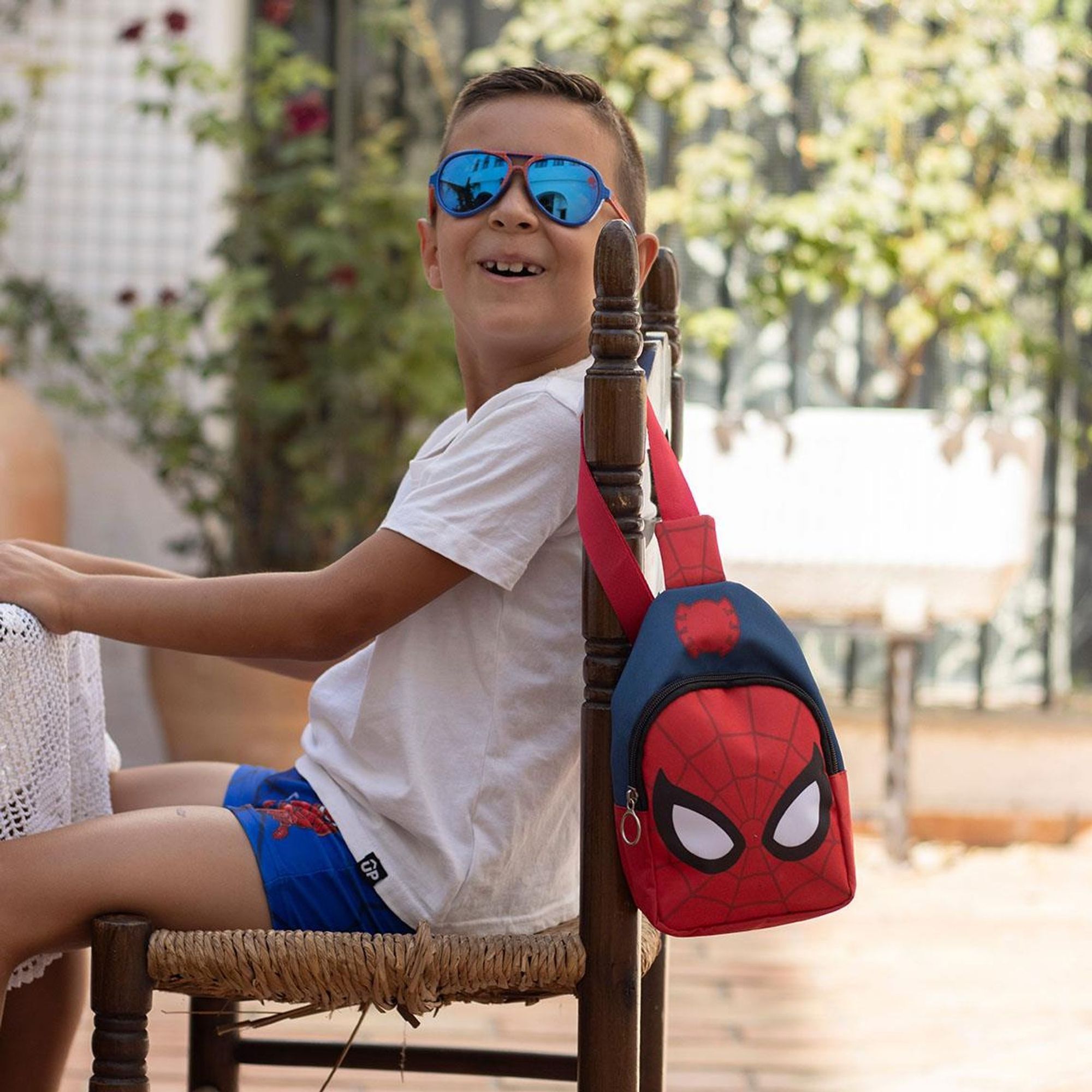 Mochila Infantil Bandolera Spiderman