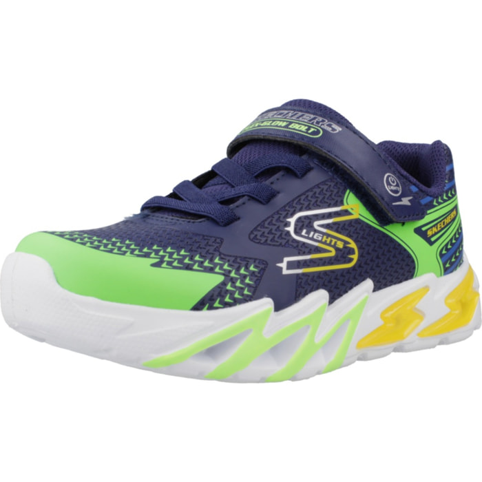 Zapatillas Niño de la marca SKECHERS  modelo S LIGHTS: FLEX-GLOW BOLT Blue