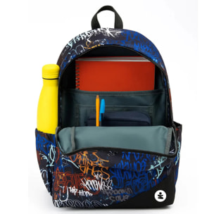 beSmart - ZAINO EVA PRO DOPPIO SCOMPARTO GRAFFITI