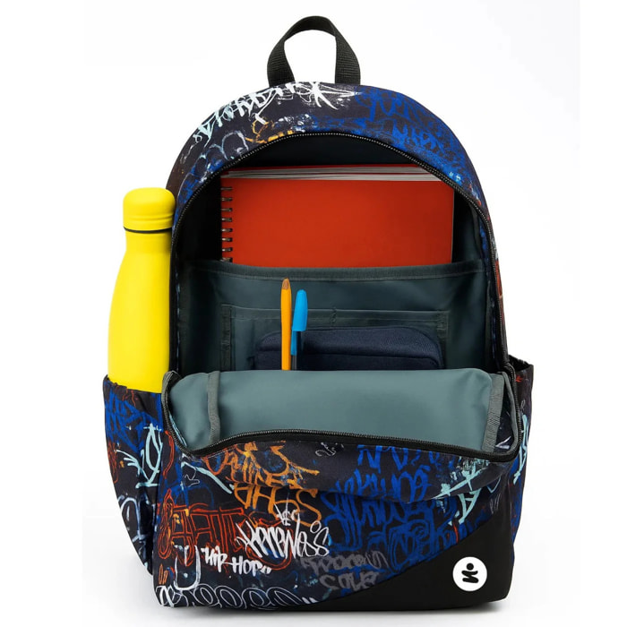 beSmart - ZAINO EVA PRO DOPPIO SCOMPARTO GRAFFITI
