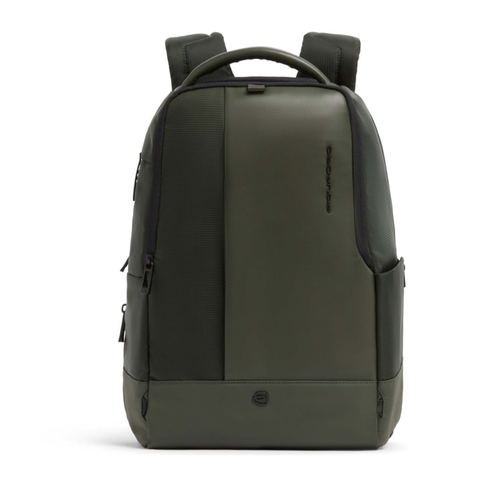 Piquadro Zaino uomo porta pc 14" con porte USB e USB Type C
