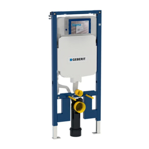 Duofix Pack Bâti-support UP100 + WC sans bride SAT + Abattant SoftClose + Plaque Delta 50 Noir Mat (ProjectGeb10)