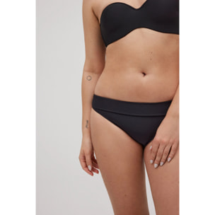 Slip bikini midi nero