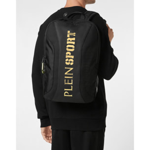 PLEIN SPORT Backpack SPORTS LOGO