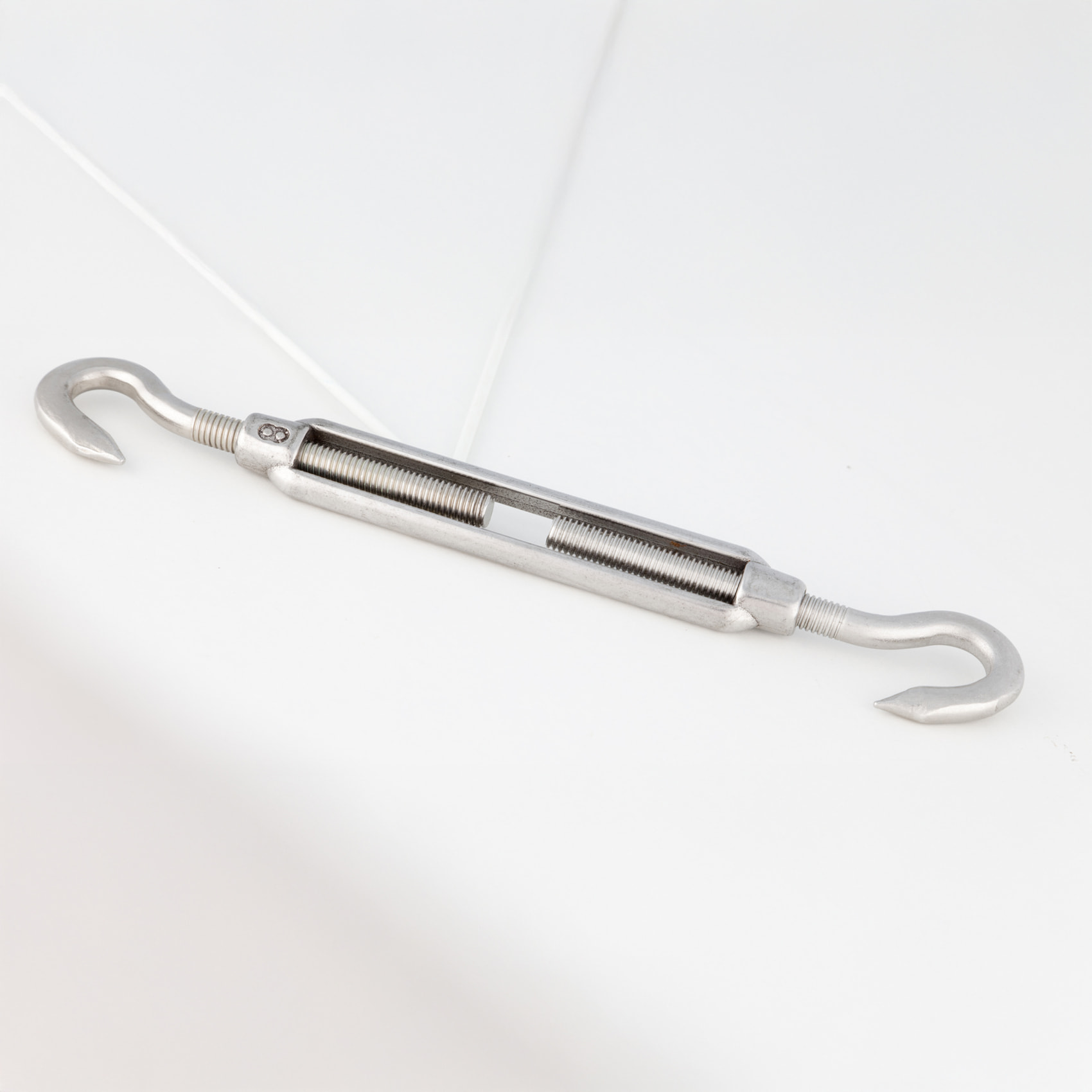 Tendeur inox réglable pour voile d’ombrage - Argent