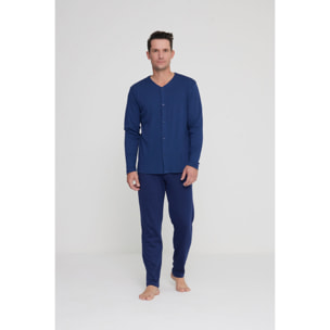 Pigiama uomo paul in caldo cotone con scollo a V Noidinotte