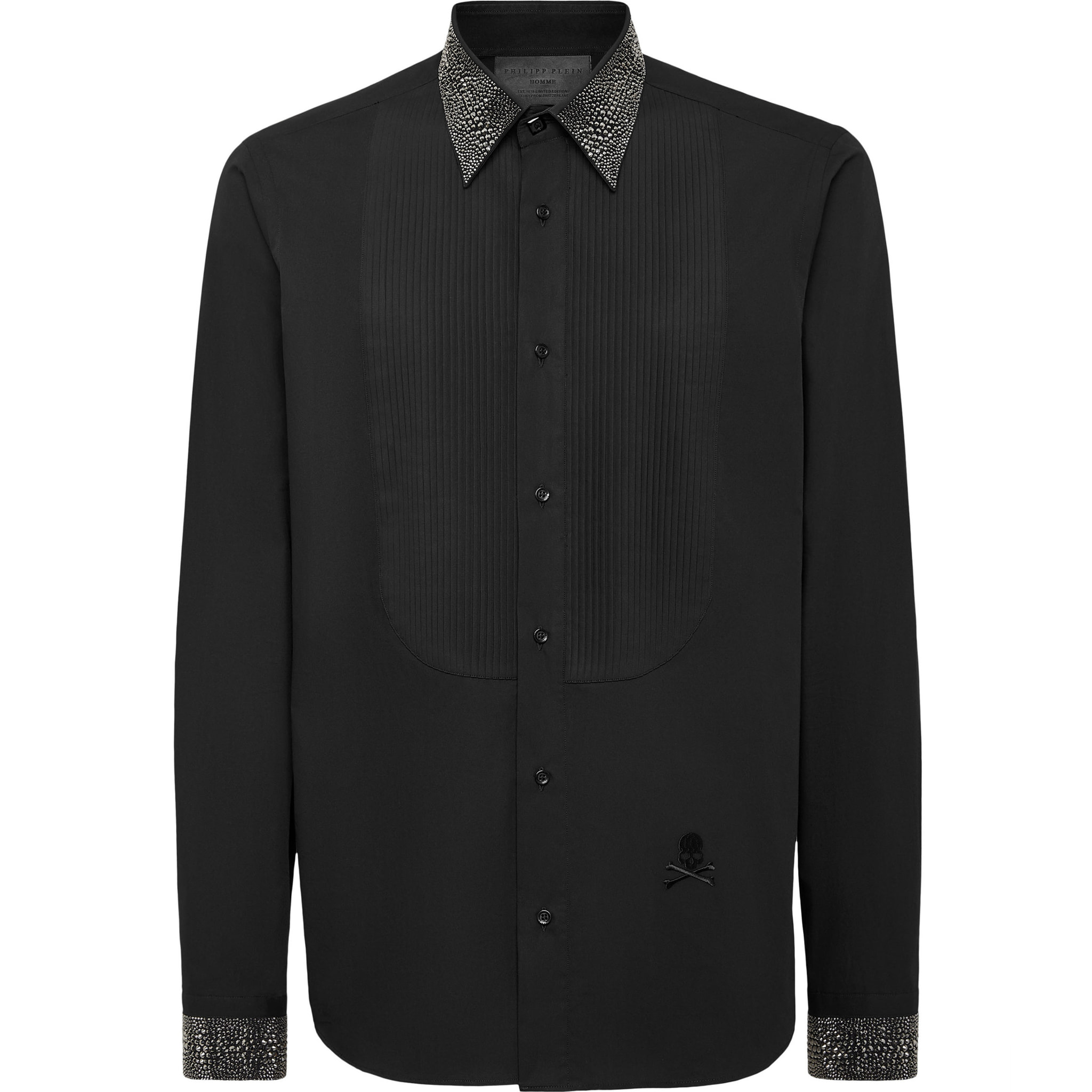 PHILIPP PLEIN Shirt Smoking Cut