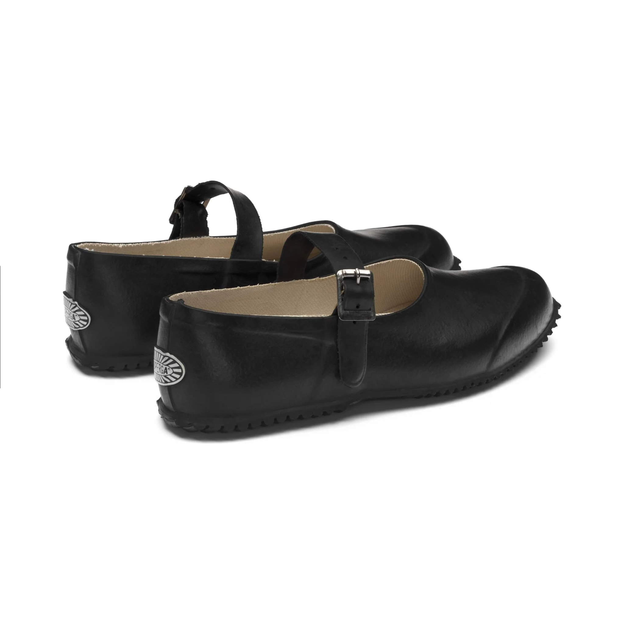 Superga - Ballerine Donna Nero - 803 RUBBER MARY JANE