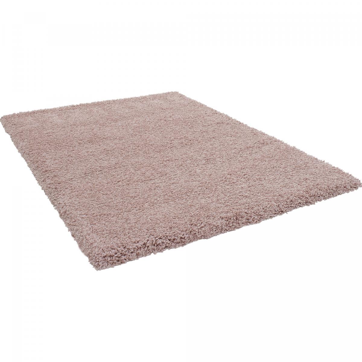 Tapis shaggy tissé motif uni PANO