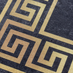 Tapis orient tissé motifs orientaux POMO