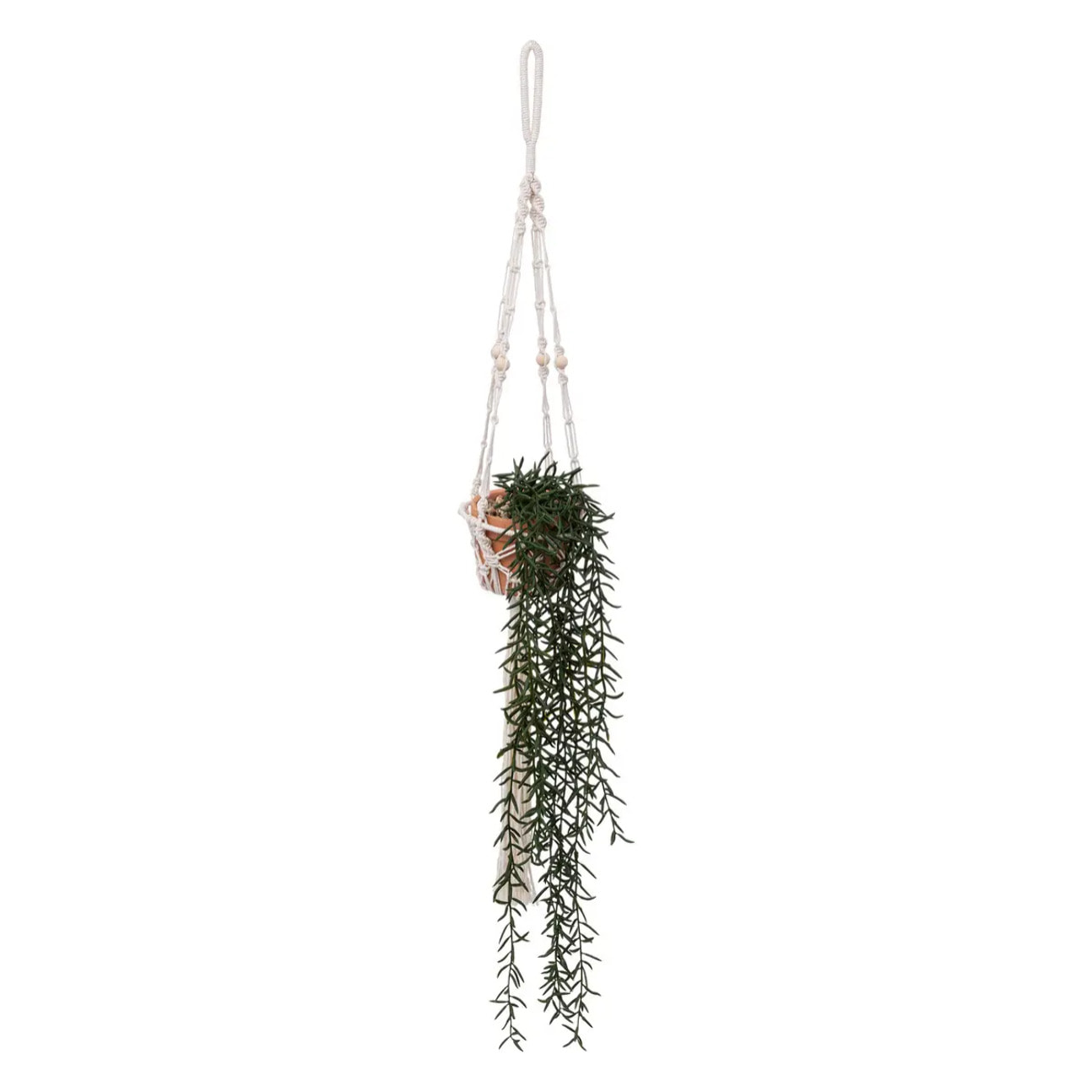 Plante artificielle "Ali" rose terracotta H90cm