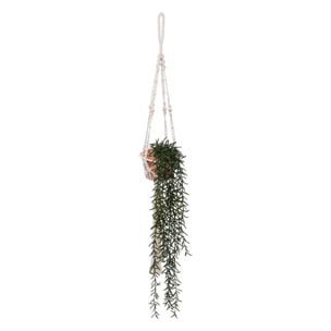 Plante artificielle "Ali" rose terracotta H90cm