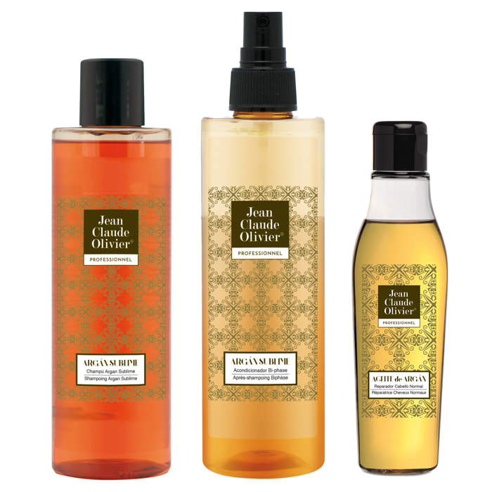 Pack dhuile dargan pour cheveux normaux